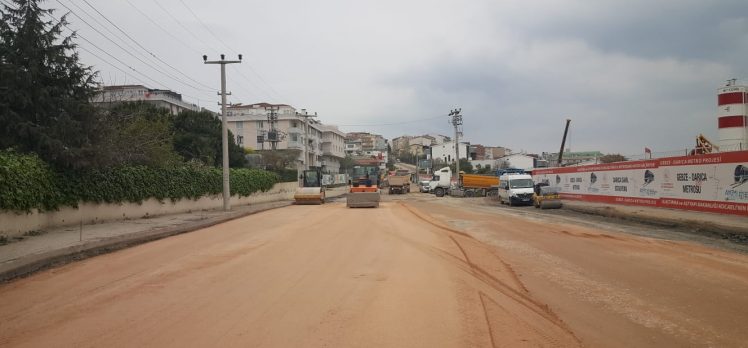 Darıca Kaplan Caddesi daha konforlu hale getiriliyor