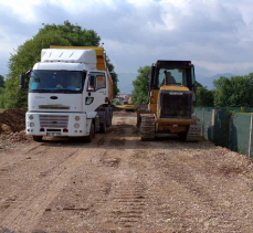 Köseköy sanayi bölgesine yeni yollar yapılıyor