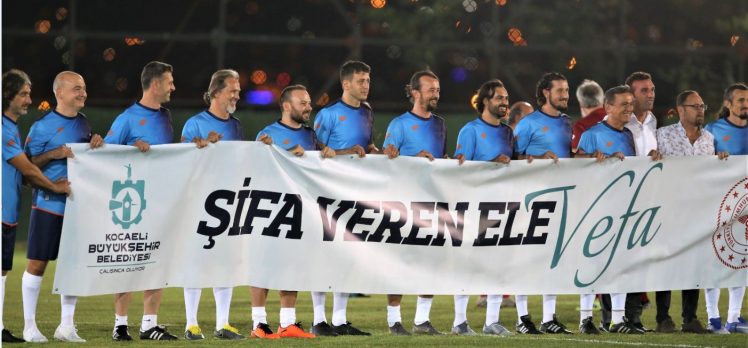 Büyükşehir’den 2’nci “Şifa Veren Ele Vefa Futbol Şöleni”