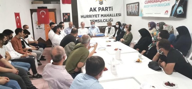 AK Parti heyetinden Hürriyet Mahallesi’ne çıkarma!