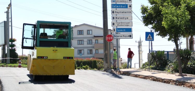 Darıca Battalgazi Caddesi’nde yoğun çalışma