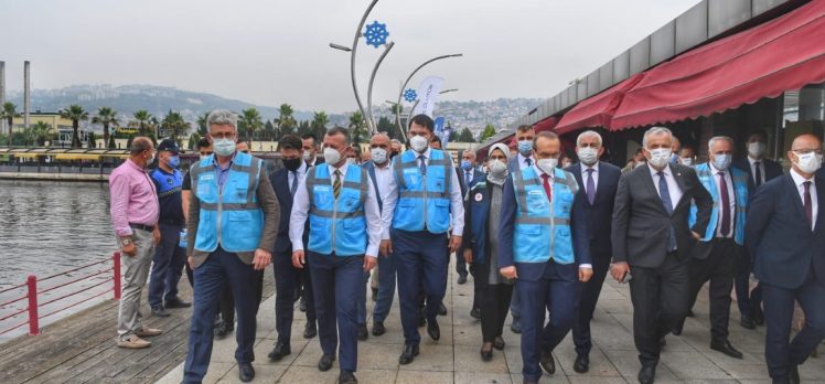 Sayın Bakanımız ve Sayın Valimiz Marmara Denizine Oksijen Takviyesi Yapacak Yeni Teknolojik Cihazları ve Çalışmaları Yerinde İnceledi