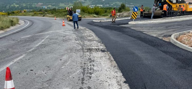 Gebze Tavşanlı’da yol konforu arttırılıyor