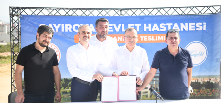 Çayırova Devlet Hastanesi’nin yer teslimi tamam