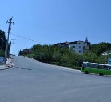 Başiskele Beyoğlu Caddesi asfaltlandı