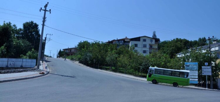 Başiskele Beyoğlu Caddesi asfaltlandı