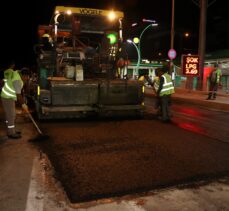 Gebze İstanbul Caddesi’nde gece mesaisi