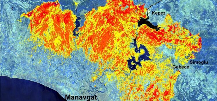 Manavgat Yangını GTÜ Tarafından Haritalandı