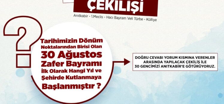 BAŞKAN MUZAFFER BIYIK, GENÇLERLE ANITKABİR VE ANKARA GEZİSİNE KATILACAK