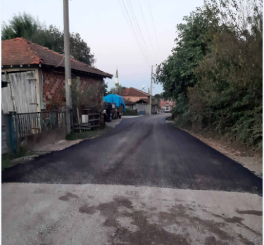 Kandıra Sünnetçioğlu Mahallesi’nde 1,5 kilometre uzunlukta yol asfaltlandı