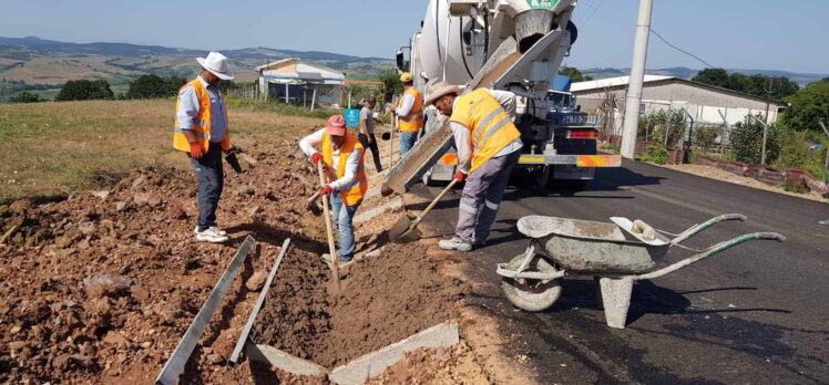 Körfez, Himmetli Köyü Köseler Nalbantlar köy içi yolu daha güvenli olacak