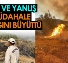 Geç ve yanlış müdahale yangını büyüttü