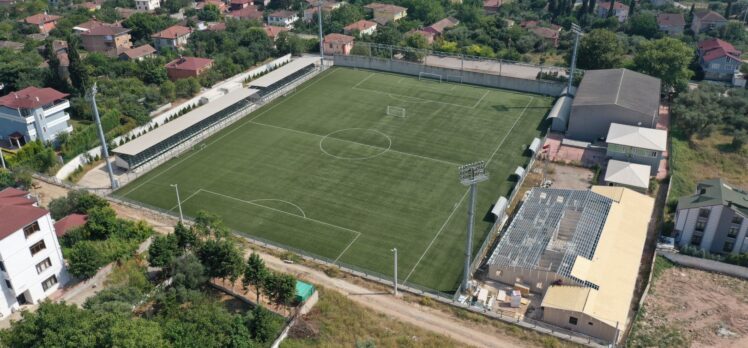 Tavşancıl Salih Gün Stadı Sporcu Kamp Merkezi’nde sona doğru