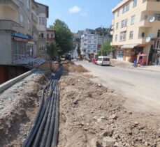 Gebze Fikri Altıokka Caddesi’nde üstyapı çalışması