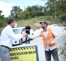 KARTEPE EŞME’DE KÖY YOLLARINA BÜYÜK YATIRIM