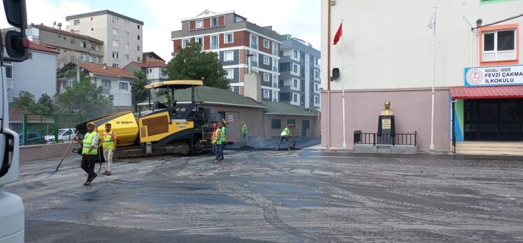 Ekiplerden Okullarda Bakım Çalışmaları