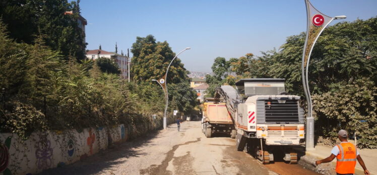 Dilovası Bağdat Caddesi’nde üstyapı çalışmalarına başlandı