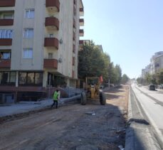 Gebze’deki önemli caddede şimdi üstyapı çalışması yapılıyor