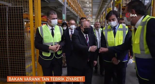 Bakan Varank, Hepsiburada’nın akıllı lojistik merkezini ziyaret etti