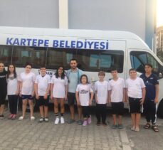 KARTEPELİ YÜZÜCÜLER TÜRKİYE ŞAMPİYONASI’NA KATILMAYA HAK KAZANDI