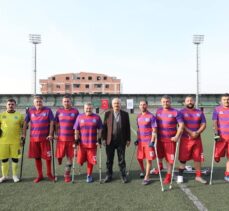 Başkan Büyükgöz Ampüte Futbol Takımını Yalnız Bırakmadı