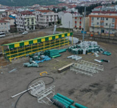 Darıca Nene Hatun Stadı’nda yoğun tempo