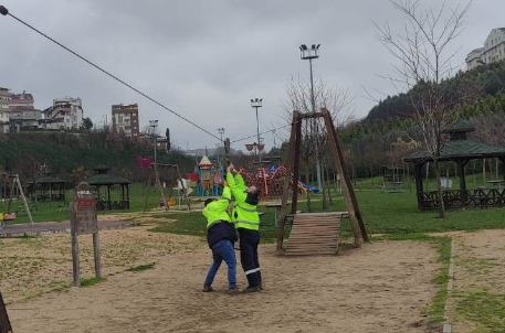 Gebze bölgesinde parklara yoğun bakım