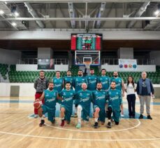 ÇESK Basketbol takımı ligi 3. Sırada tamamladı