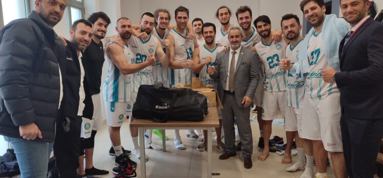 ÇESK Basketbol lige galibiyetle başladı