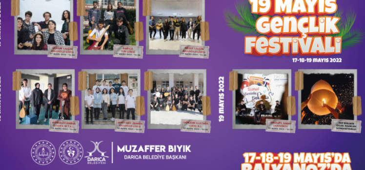 Darıca’da 19 Mayıs, Gençlik Festivali ile kutlanacak