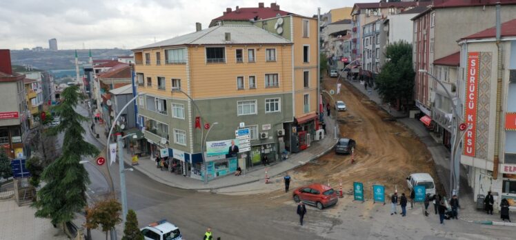 İstiklal caddesinde üst yapı tam gaz…