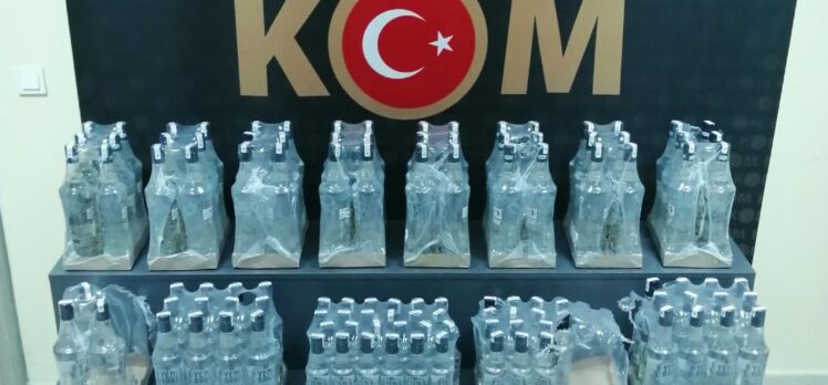 Darıca’da sahte alkol operasyonu