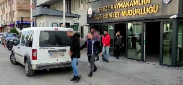 Gebze’de hırsızlığa 3 tutuklama