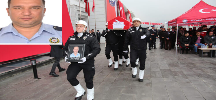 Şehit polis dualarla uğurlandı