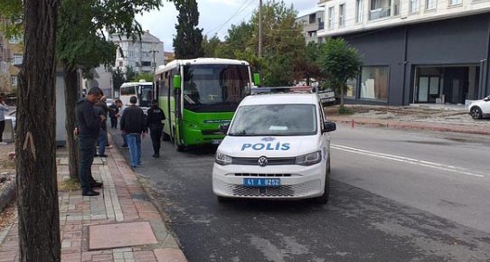 Halk Otobüsü şoförüne dayak girişimi