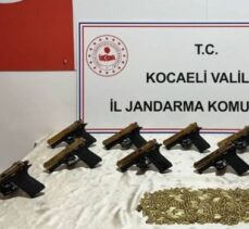 Gebze jandarmasından kaçak silah operasyonu