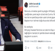 Türkiye Saffet Sancaklı’nın istifasını konuşuyor