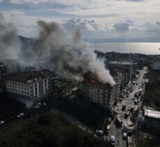 Barış Mahallesi’nde korkutan yangın…