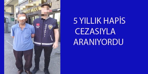 Gebze polisi tarafından yakalandı…