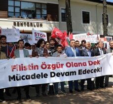 GTÜ’lü öğrencilerden İsrail’e protesto….