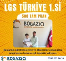 2024 LGS Türkiye 1. Gebze’den…