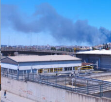 Şekerpınar’da fabrika yangını…