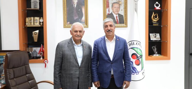 Ramazan Ömeroğlu, Binali Yıldırım’ı ağırladı