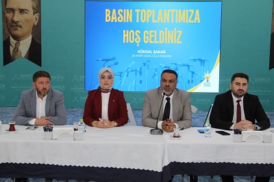 “2 bin yeni üye AK Parti saflarına katıldı”