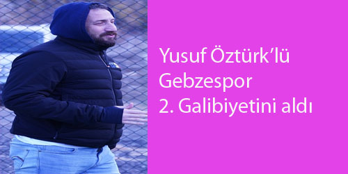 Mor beyazlılar YUSUF ÖZTÜRK’le galibiyetten galibiyete koşuyor