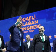 Cumhurbaşkanı Erdoğan, AK Parti Kocaeli kongresine katıldı…