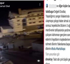 Gebzeli iş insanı da Bolu Kartalkaya’daki o otelden son anda kurtuldu