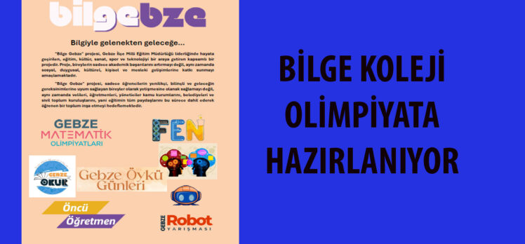 Bilge Koleji matematik olimpiyatlarına hazırlanıyor